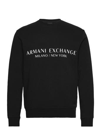 Sweatshirts Sweatshirt Trøje Sort Armani Exchange