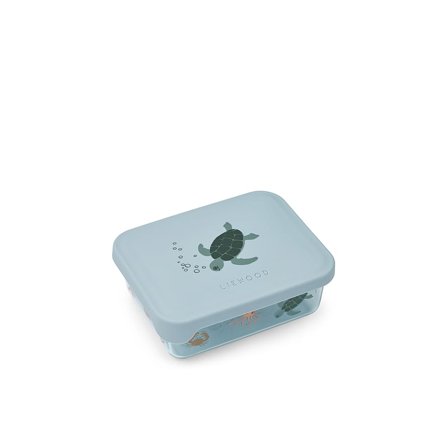 LIEWOOD Ako Tritan Snack Box Sea Creature / Sandy, Børn & Forældre, Spisetid, Madkasser