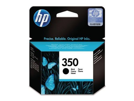 HP 350 - svart - original - blekkpatron