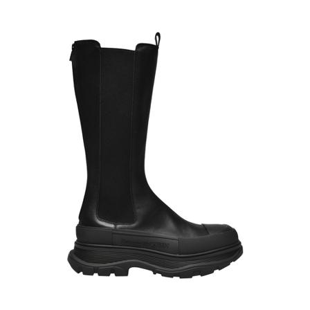 Alexander McQueen, Leather Boots Czarny, Mężczyzna, Rozmiar: 41 EU