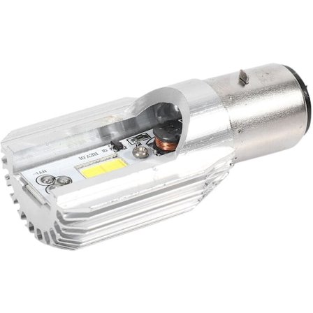 Led-ajovalot 1200 valkoinen H6 Ba20d Cob 12w Led-polttimo auton ajovaloihin