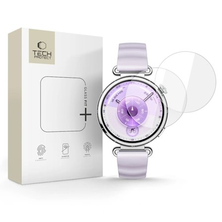 [2-Pack] Tech-Protect Huawei Watch GT 6 (41mm) Härdat glas Skärmskydd