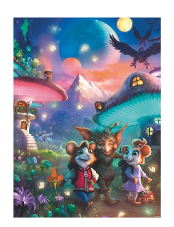 Ravensburger | Musse & Helium The Enchanting Mushroom Town 100P | ONE SIZE
