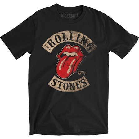 The Rolling Stones Unisex Adult Tour 1978 T-Shirt XL Svart