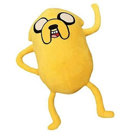 Adventure Time pehmolelut, Jake The Dog -pehmolelu, Finn Jake -pingviininukke, lasten syntymäpäivälahjat ja kodin sisustus (Jake The Dog)