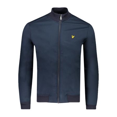 Lyle & Scott, Zip-through Blauw, Heren, Maat:S,polyester