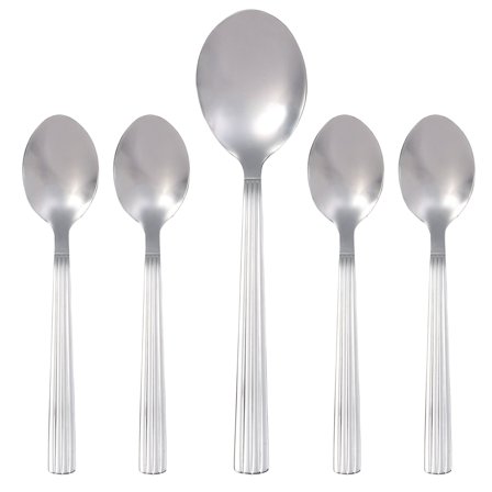 Aida Groovy Skedar 5-pack | Dukning & Servering > Bestick > Sked | Bagaren och Kocken