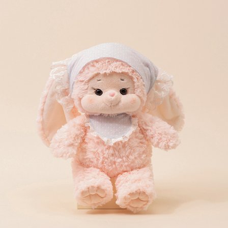 Sagoserie Lamm Dukke Søt Plysjleke Kanin Dukke Pute Dukke Kanin Milkshake + Blue_tfrf