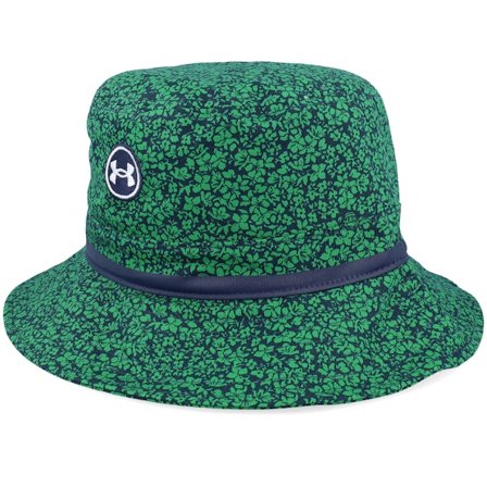 Under Armour - Green - bucket - Hat - Unisex Driver Golf Bucket Midnight Navy Bucket - Hatstore