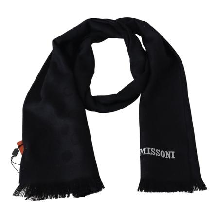 Missoni Scarf , Zwart , Heren , Maat: ONE Size Sjaals
