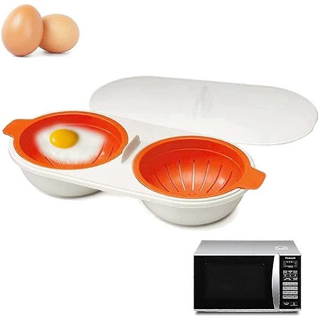 Æggekoger Mini Æg Til Mikrobølgeovn Madlavning Æggekoger Uden Skal Kogte Æg Pocherede Æg Stegte Æg Sund Madlavning Æg Egnet Til Ovn A