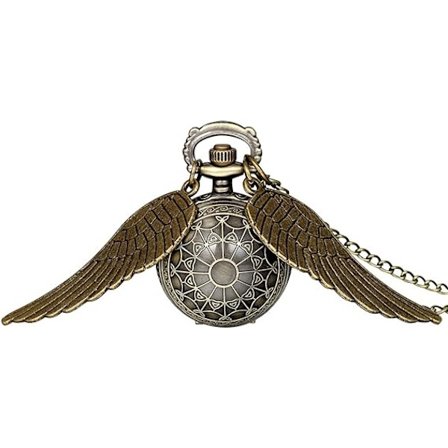 Vintage Retro Engel Vinge Legendarisk Flyvende Kugle Vedhæng Halskæde, ZQKLA