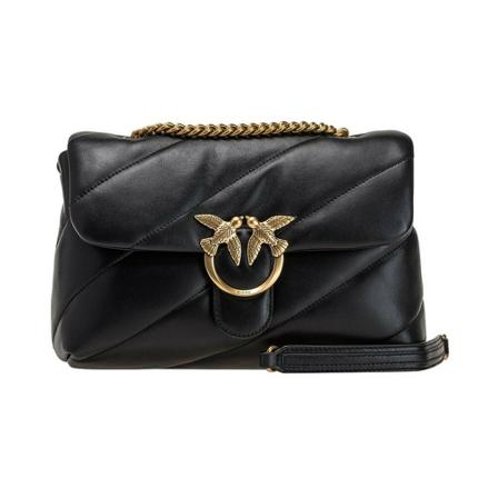 Pinko, Cross Body Bags Zwart, Dames, Maat:ONE Size