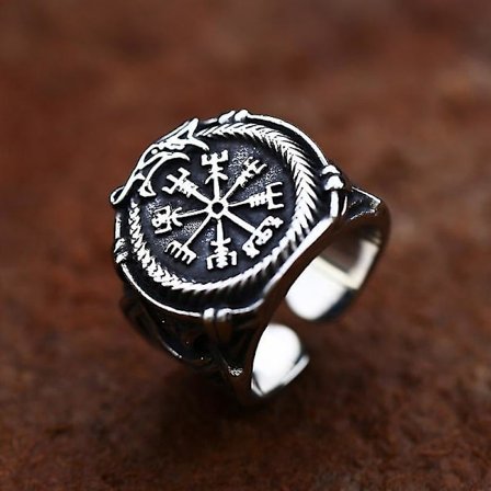 Nya ankomster nordisk mytologi set viking amulett runa män ring kompass runisk totem viking odin smycken