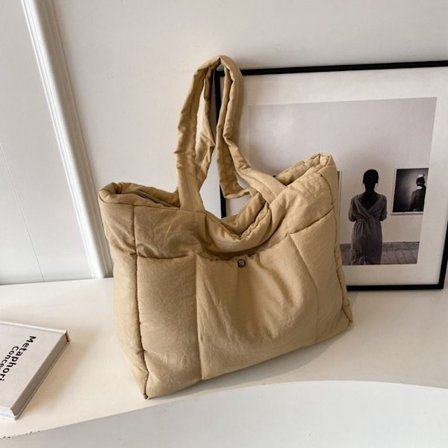 Down Bag Tote Bag KHAKI