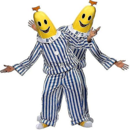 Cosplay Bananer i pyjamas TV-serie Bananer i pyjamas Banankostym