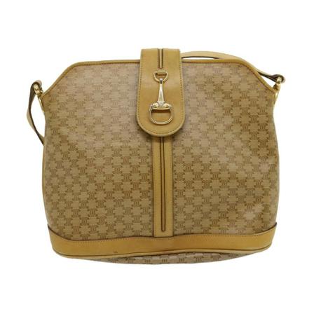 Celine Vintage, Pre-owned Macadam Bag Beige, Dames, Maat:ONE Size