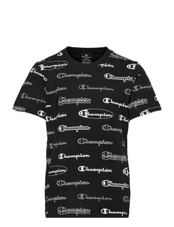 Crewneck T-Shirt T-shirt Multi/mønstret Champion