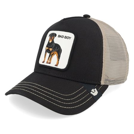Goorin - Bad Boy Void Black A-Frame Trucker Trucker Black Cap - @ Hatstore