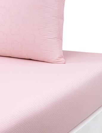 Kenzo Home Khanadot Bottom Flat Sheet Rosa