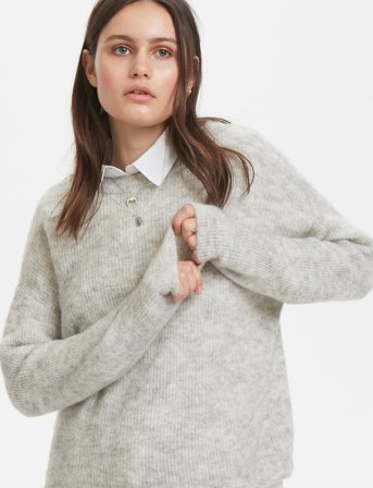 Denim Hunter 05 The Knit Pullover - Grey - XL