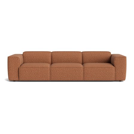 Aura XL 3 personers sofa - Puente Brun terracotta - 303x100x73 - Sofa, 3 personers sofa