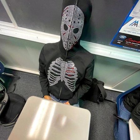 Y2K Full Zip Up Hoodie Herr Höst Vinter Gothic Sweatshirt