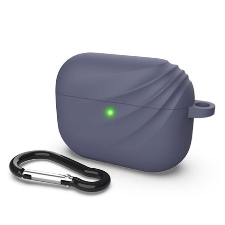 DIROSE AirPods Pro silikonfodral - Mörkblå