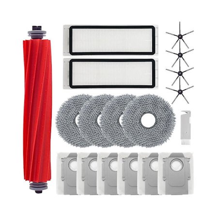 Til Roborock Q Revo/P10 A7400RR Støvsuger Hovedsidebørste Hepa Filter Mop Klud Støvsugerpose Reservedele