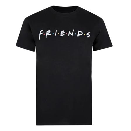 Friends Herr Titlar T-shirt Xl Svart