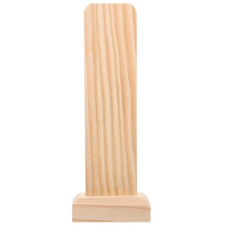 Tretretavle i tre - tempeltavle i tre (33X12cm, som vist på bildet)