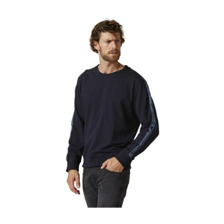 Baldessarini Round-neck Strik Blå, Herre Strik