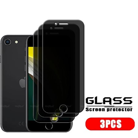 4/3/2/1 st För iPhone SE 2022 Glas iPhone SE 2022 Härdat Glas 9H Sekretess Anti-Spion Skärmskydd iPhone SE 2022 2020 7 8