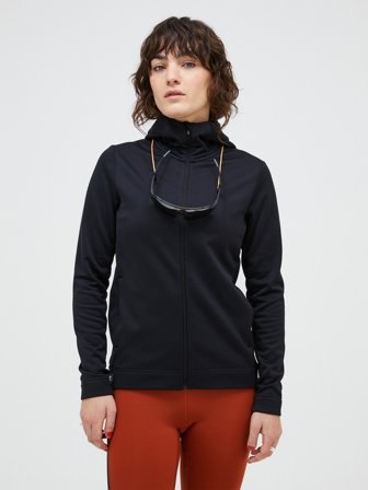 Rider Tech Zip Hood Femme