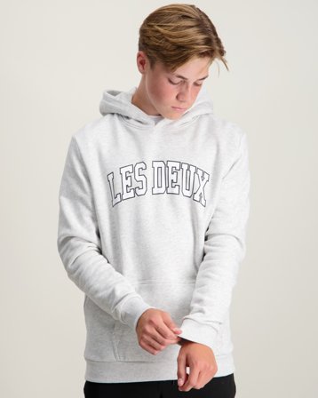 Les Deux Aidan Hoodie Grau Hoodies/Kapuzenpullover Jungen - Kids Brand Store