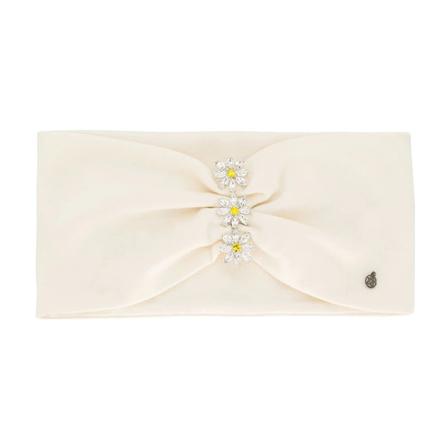 Maison Michel Kasia Head ACC 20Ps Daisy & Strass , Wit , Dames , Maat: ONE Size Hoeden