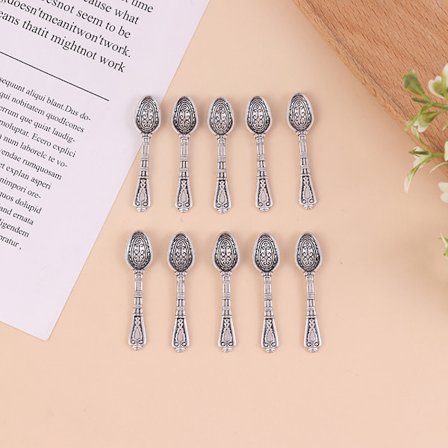 10ST/ set Vintage Mini Lery Sked Dollhouse Miniatures Tablewar