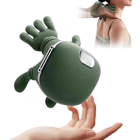 Akselmassage, shiatsumassage til ryg og nakke, opvarmet nakke- og akselmassage, massagepude til nakke og skuldre