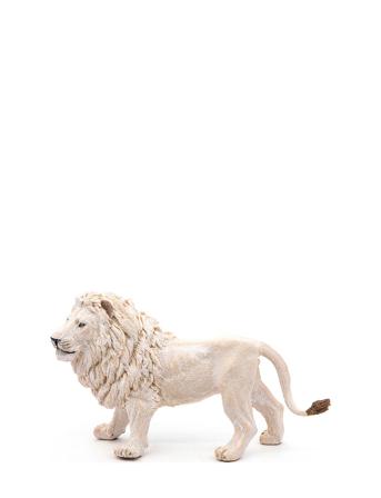 Lion White Toys Playsets & Action Figures Animals Kermanvärinen Papo