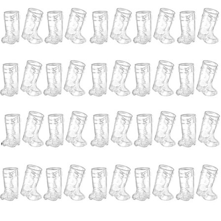 Mini Cowboy Boot Briller Western Cowboy Briller HVID