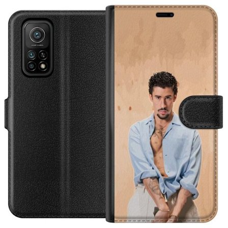 Yhteensopiva Lompakkokotelo Xiaomi Mi 10T 5G Bad Bunny Super Bowl-inspiroima grafiikka, jossa NFL-trofe ja San Franciscon silta urheilusuunnittelussa