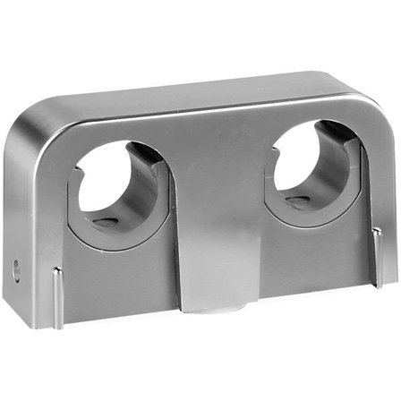 Faluplast Snap 14097 Rørklemme 16/20 mm, matt krom Dobbel, Installasjon