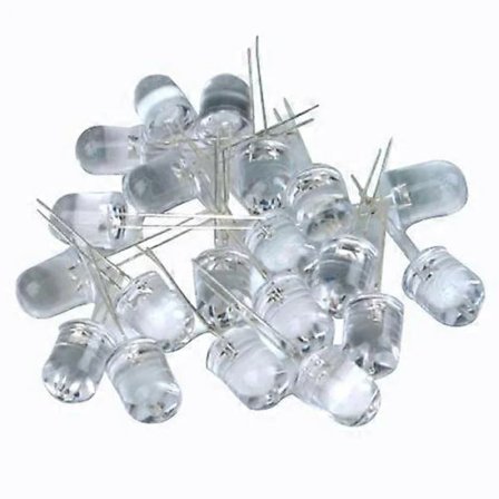 20 stk LED 200mW Lysdiode 10mm Infrarød IR LED 850nm
