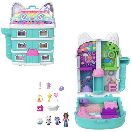 Polly Pocket - Gabby och det magiska huset - 9 tillbehör - Polly Pocket - JFV02