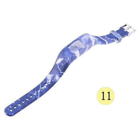 Sky Purple Silikon Armbandsremshållare för Garmin VivoFit Jr Junior Garmin VivoFit Jr 2 Fitness Activity Tracker