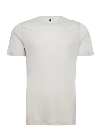 Jbs Of Dk T-Shirt Wool Gots T-shirts Pyjama Tops Grå JBS Of Denmark*Betinget Tilbud
