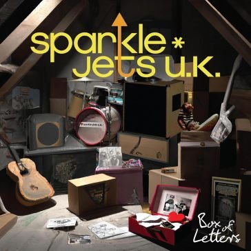Box of letters SPARKLE*JETS U.K.