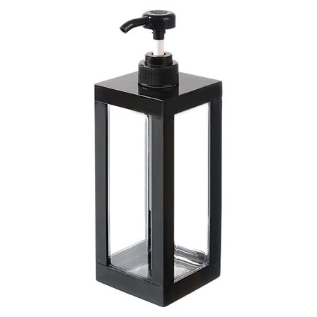 1000 ml fyrkantig påfyllningsbar flaska