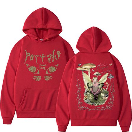 Portals Hoodie Full Zip Up Hoodies Y2K Hip Hop Streetwear