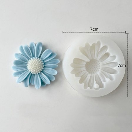 Stearinlysform Daisy Mold lysfremstillingssett